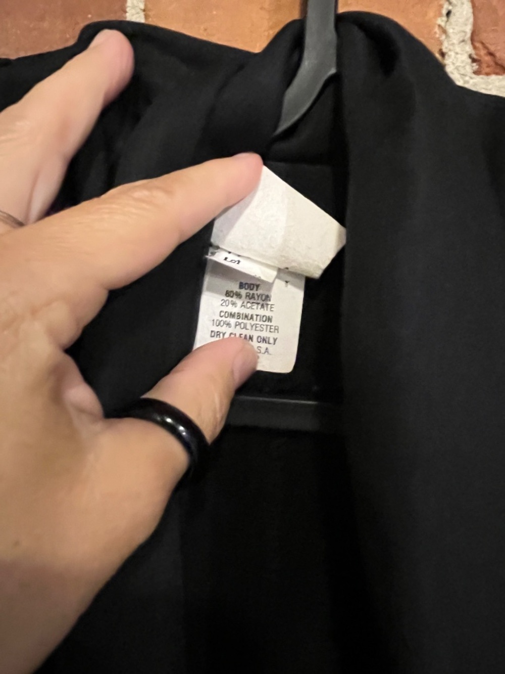 Vintage Last Exit USA Sheer Sleeve Blazer - Picture 5 of 7